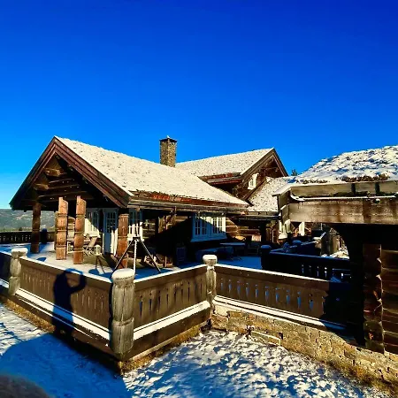 Luxury At Nesfjellet With Sauna, Bbq, Close To & Golf Дом отдыха *