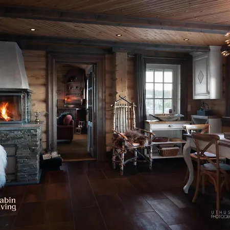Luxury At Nesfjellet With Sauna, Bbq, Close To & Golf *