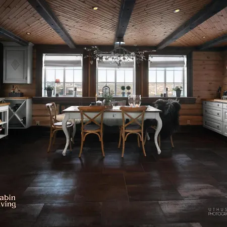 Luxury At Nesfjellet With Sauna, Bbq, Close To & Golf