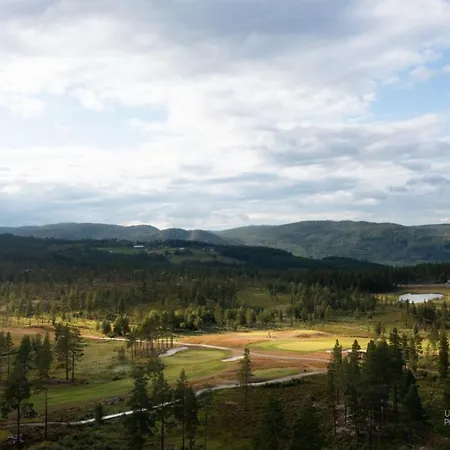 Luxury At Nesfjellet With Sauna, Bbq, Close To & Golf