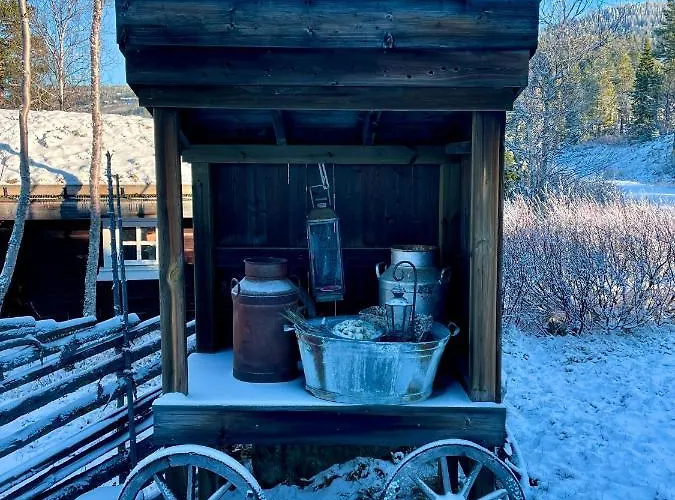 Luxury At Nesfjellet With Sauna, Bbq, Close To & Golf