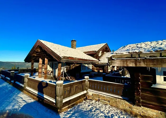 Luxury At Nesfjellet With Sauna, Bbq, Close To & Golf Сasa de vacaciones *