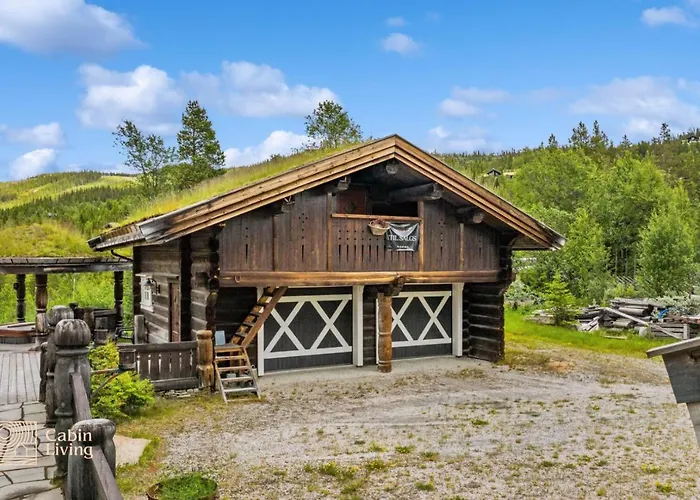 Luxury At Nesfjellet With Sauna, Bbq, Close To & Golf Сasa de vacaciones *